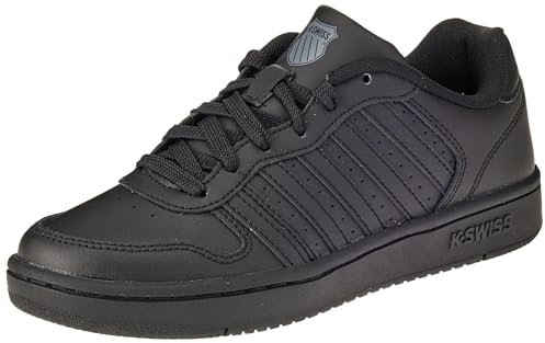 K-Swiss Damen Court Palisades Sneaker, Black/Black, 35.5 EU