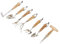 Draper 09000 Heritage Stainless Steel Garden Tool Set with Ash Handles (7 Piece)