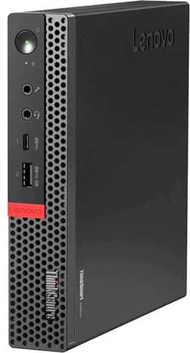 Lenovo ThinkCentre M900 Tiny Mini PC, Intel Core i7-6700T 2.8 GHz, RAM 16 GB, SSD 240 GB, Display Port, Windows 10 Pro (Reacondicionado)