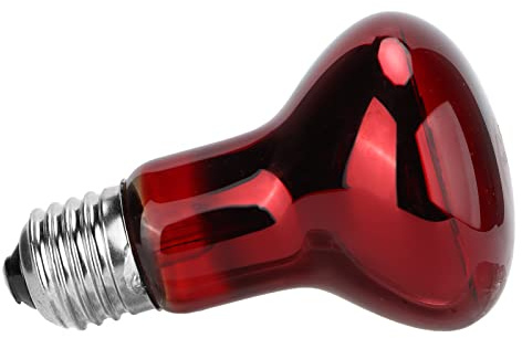 Thermolampe für Reptilien, Thermolampe Schildkröte Lampe Thermolampe Infrarot Thermolampe UVA Infrarot Reptil Glühbirne für Schlange Chamäleon Gecko