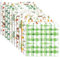 24 Sheets Scrapbook Papier Watercolour Forest Animals Pattern Double-Sided Decoupage Papier, 12 Designs Scrapbook Craft Paper, Card Making Scrapbook DIY Origami Papier Weihnachten,30 x 30cm