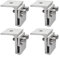 Lot de 4 colliers de serrage de toit, pinces de couture debout pour câble chauffant, pare-neige, panneaux solaires