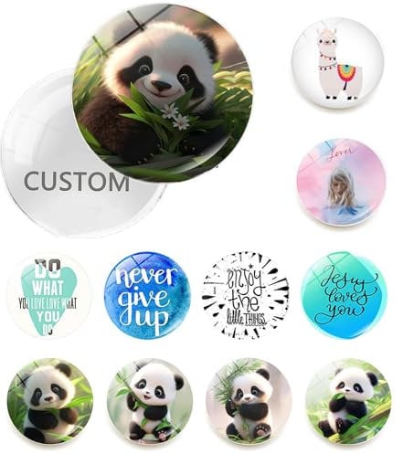 Customized 3D Crystal Refrigerator Stickers, Personalized Photo Glass Soft Magnetic Whiteboard Stickers, Funny Sticker for Gift Home Kitchen Decoration Office Whiteboard