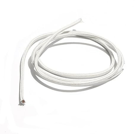 BCOMFY Cavo in mica resistente alle alte temperature, 500 gradi, con anima in rame puro, ignifugo e resistente al fuoco, 1 m/5 m/10 m(1M,500 DEGREE_1.5 SQUARE)