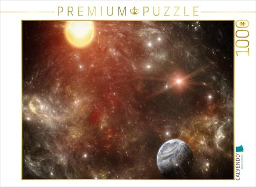 CALVENDO Puzzle Der kosmische Sturm | 1000 Teile Lege-Größe 64 x 48 cm Foto-Puzzle für glückliche Stunden