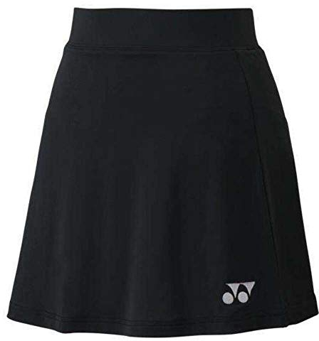 Yonex Damen Teamrock Tennisrock, Schwarz, XXL
