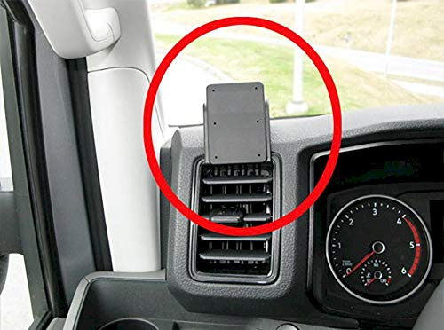 Brodit | ProClip Fahrzeughalter 805304 | Made IN Sweden | Linksbefestigung | für linkslenkende Fahrzeuge | passt Gerätehalter, Schwarz