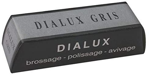 Polierpaste Dialux grau Gris für gängige Stahlpolitur Uhren Gehäuse