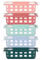 Ello Duraglass 3.4 Cup Meal Prep Sets 10Pc, 5 Pack Set- Glass Food Storage Container with Silicone Sleeve and Airtight BPA-Free Plastic Lids, Dishwasher, Microwave, and Freezer Safe, Melon