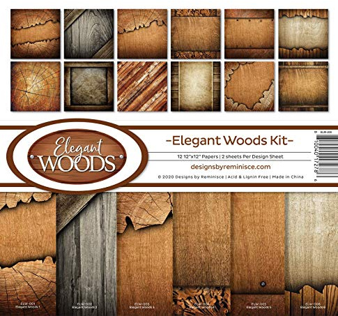 Reminisce Elegant Woods Scrapbook Collection Kit