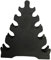 Perfeclan Hantelständer, Multifunktionaler Hantelbaum, Kurzhantel Hantelablage, 5 Gymnastikhanteln Belastbar 33x28x9cm Schwarz