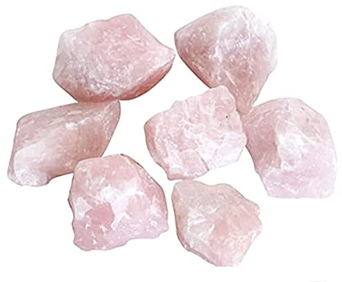 ALCHIMIA- Pietra grezza naturale cristalloterapia Quarzo Rosa cm.4-5