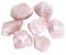 ALCHIMIA- Pietra grezza naturale cristalloterapia Quarzo Rosa cm.4-5