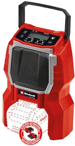 Einhell Akku-Radio TC-AR 18 Li - Solo (Lithium Ionen, 18 V, Power X-Change, AM/FM, Bluetooth, ohne Akku und Ladegerät)