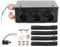 Riscaldatore per auto, 50 W 3 fori portatile a riscaldamento rapido invernale Scaldino antigelo a basso rumore 12V