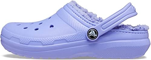 Crocs Unisex Classic Lined Clog, Digital Purple, 7.5/8.5 UK
