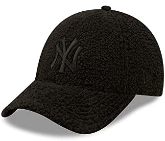 New Era 9Forty Damen Sherpa Cap - Borg NY Yankees schwarz