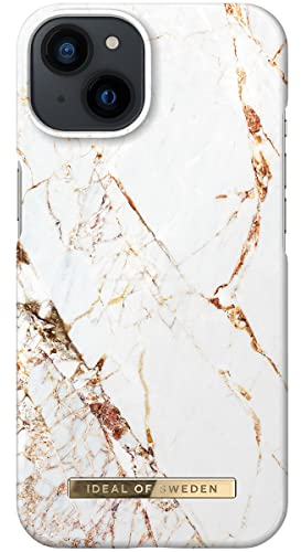 IDEAL OF SWEDEN iPhone 14 Fashion Case Carrara Gold