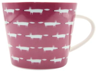 Keith Brymer Jones Scion Living Animal Range Medium Keramiktasse Midi Mr Fox – Berry – 350 ml