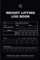 Weight Lifting Log Book: Fitness Notebook and Workout Planner for Men and Women. Gym, Fitness, and Training Diary - 120 Pages 6 x 9 Soft Matte Cover