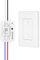 DEWENWILS Wireless Light Switch Kit, No Wiring Needed, 230V 10A 2300W Remote Control Light Switch, 30M Control Range, Programmable & Expandable, UKCA Listed