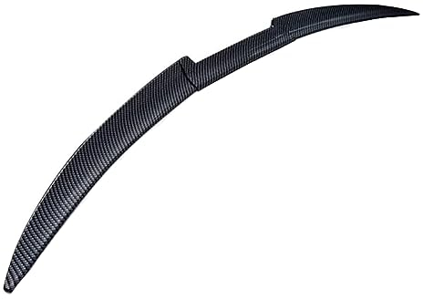 Auto Heckspoiler für BMW Series 5 Sedan F10 E60 E39 E34, Heckflügel Kofferraumspoiler Kofferraum Flügel Lippe Spoiler Bodykits Zubehör,B-Carbonfiberlook