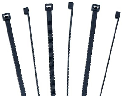 Connect 31809 Black Twist-to-Break Cable Tie 360mm x 8mm 50pc
