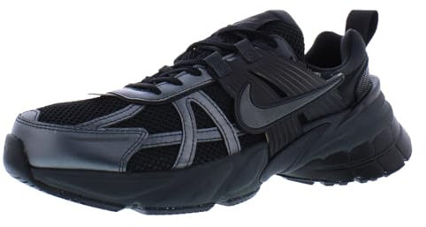 NIKE V2K Run, Sneaker Donna, Black Dk Smoke Grey Anthracite, 39 EU