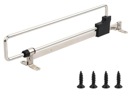 Colgador Extensible de Perchas para Ropa Barra Armario Extensible Percheros Extraibles Barra de Armario para Colgar Ropa Colgador extraíble de Perchas para Armario o vestidor (250mm)