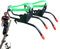 Veeteah Picos para trepar árboles, Kit de Herramientas para escalones de Escalada con Garras, Equipo de Escalada Resistente al Desgaste, Picos de Escalada Ajustables y Resistentes para trepar árboles
