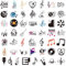 50 Stück Musik Sticker,Musik Aufkleber für Wasserflaschen Vinyl Scrapbook Musik Wasserdicht Musik Doodle Aufkleber Scrapbook Aufkleber für Laptop Gitarre Auto Motorrad Skateboard Gepäck