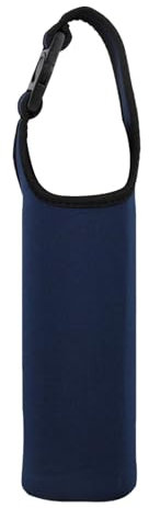 saibunratus Sac de Transport Isotherme pour Bouteille d'eau, Pochette Isotherme pour et Adultes, Manchon de Protection pour l'hydratation pour Le Fitness, Les trajets, Bleu Marine, Refer to