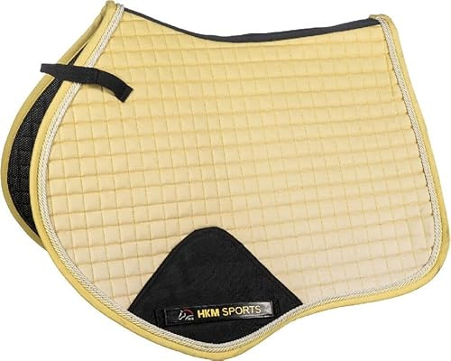 HKM Essentials Ombre Saddle Cloth Light Yellow/Yellow Pony Dressage