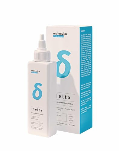Molecular Trichology Kopfhaut Peeling gegen Schuppen | Beruhigt Juckreiz, Kopfhautpeeling 150 ml Delta