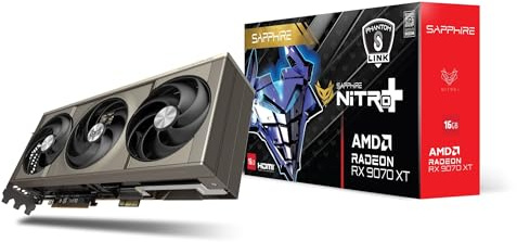SAPPHIRE Nitro+ AMD Radeon RX 9070 XT PhantomLink Edition 16 Go GDDR6