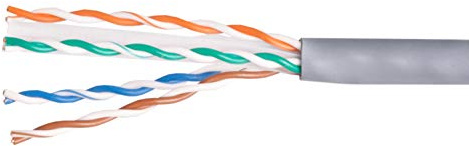Equip Installation Cable Cat6 U/UTP 4P23 grey grey 305,00 Meter