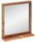 Woodkings® Bad Spiegel 70x70cm Kalkutta Holz bunt Vintage rustikal Möbel Badmöbel Badezimmerspiegel