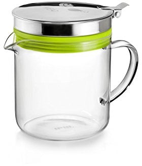 Ibili - Carne de reciclaje de aceite de cocina, borosilicato y acero inoxidable, talla única
