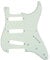 Musiclily Pro 8 Löcher 50s 57 Vintage SSS Strat Pickguard Gitarren Schlagbrett für American Stratocaster E-Gitarre,3 lagig Mint Green