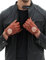 YISEVEN Herren Klassischeer Handschuhe Aus Leder Männer Retro Auto Driving Motorrad Lederhandschuheerhandschuhe Winteren Echtleder Autohandschuhe, Cognac M