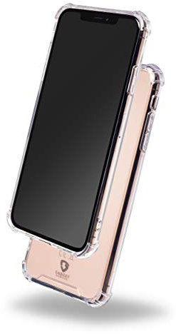 Gadget Armour ® Apple Iphone Compatible Iphone XS MAX Transparent Ultra Clear Bumper High Impact Mobile Phone Case With TPU + PC Hard Back