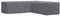Housse de Protection Canapé d'angle | 250/90 x 250/90 x 70 cm (L x L x H) | Gris | Résistant à l'Eau | Pour Jardin, Terrasse, Meubles | Qualité | Couverture | Anti-UV | Mobilier | Bâche