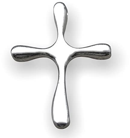 Kreuz Sterling Silber 925 Anhänger Minimalistisch Unisex Halskette Kette Handmade Schmuck