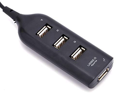 Anker 4 Ports USB Hub, Filaire Micro USB 2.0 4 Ports Répartiteur Multi Hub Splitter Power pour Ordinateur PC