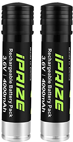 2X iPrize 3,6V 4800mAh NiMH Batterie pour Black&Decker Versapak VP100 VP130 VP100C VP105 VP105C VP110 VP110C VP143
