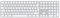 Apple Magic Keyboard with Touch ID and Numeric Keypad: Bluetooth, rechargeable. Works with Mac computers with Apple silicon; British English, White keys