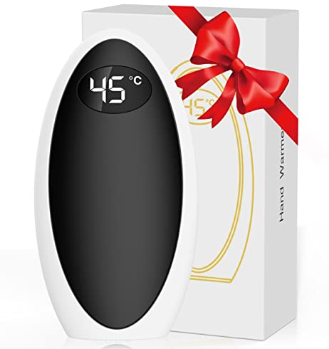 Gabless Handwärmer Powerbank 5200mAh - USB Wiederaufladbar, Tragbare Taschenwärmer, Elektrisch für Outdoor, Skifahren, Camping - Winter Geschenk für Kinder, Frauen, Mann