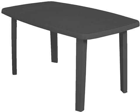 ARETA s.r.l. (ARE)- Antracite Tavolo Sorrento 140x80xh72cm, ARE105