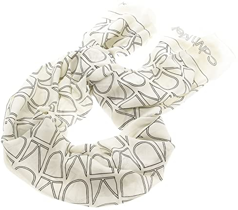 Calvin Klein Seasonal Rtw Print Shawl 70x180 White/Black