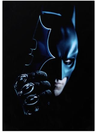 Displate Offiziell Batman MetallPoster Magnetische Befestigung Inklusive Lizenziert Bilder Hochwertiges Poster The Dark Knight - The Dark Knight Poster 45 cm x 32 cm